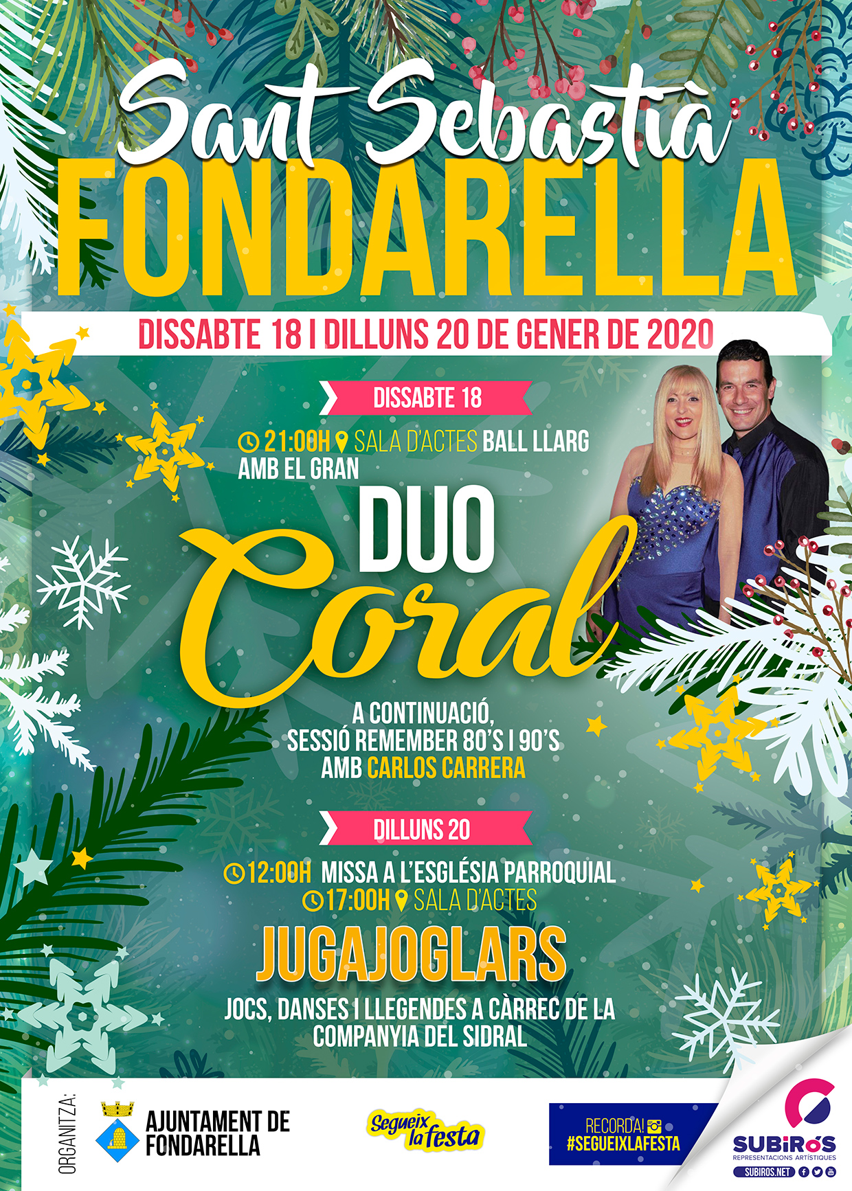 FONDARELLA FESTA DE SANT SEBASTIÀ GENER 2020