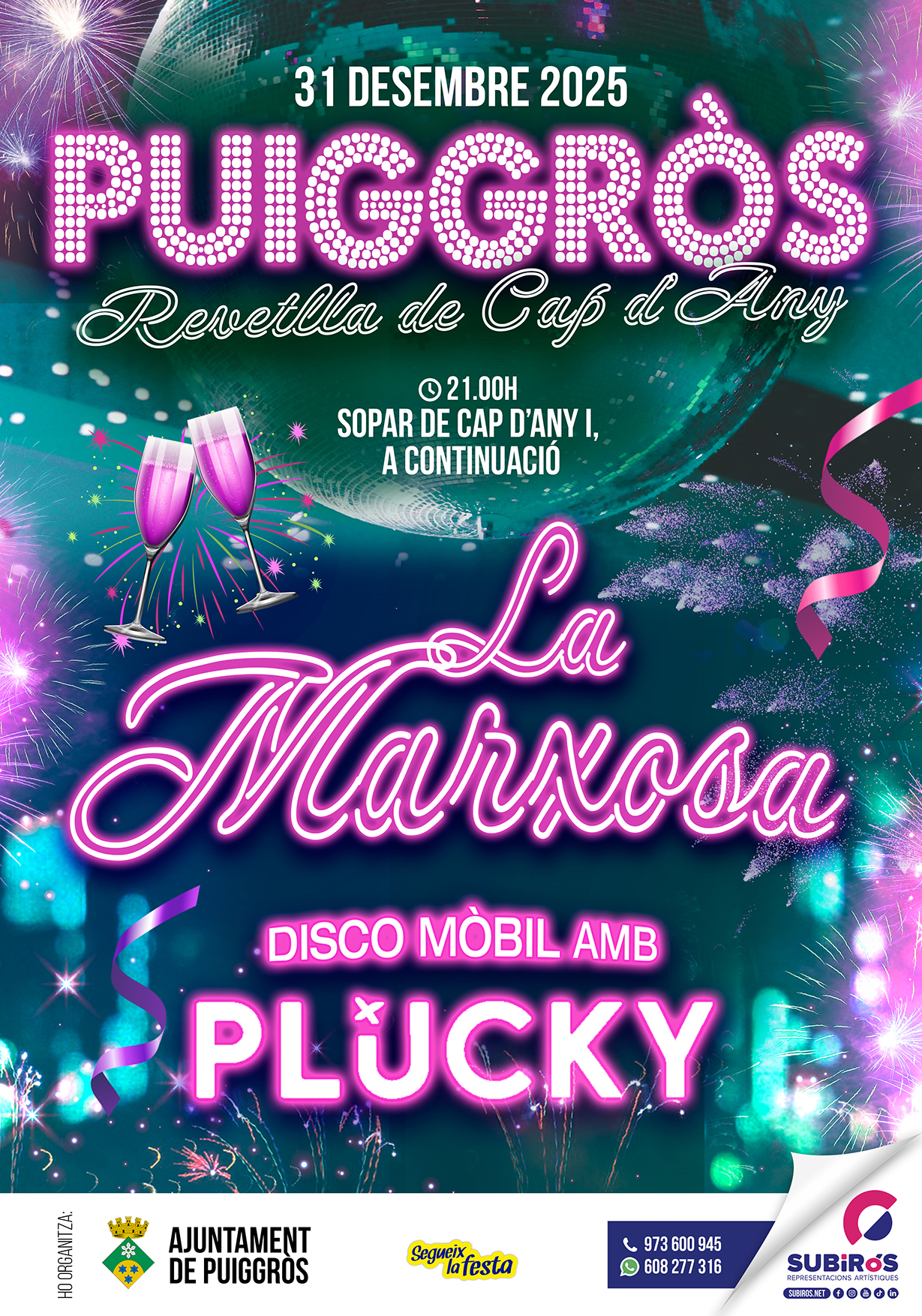 PUIGGRÒS-REVETLLA DE CAP D’ANY 2025