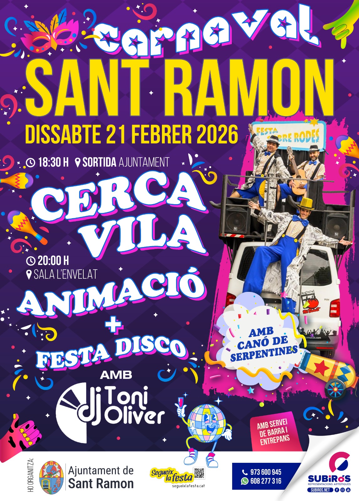 CARNESTOLTES 2026 – SANT RAMON