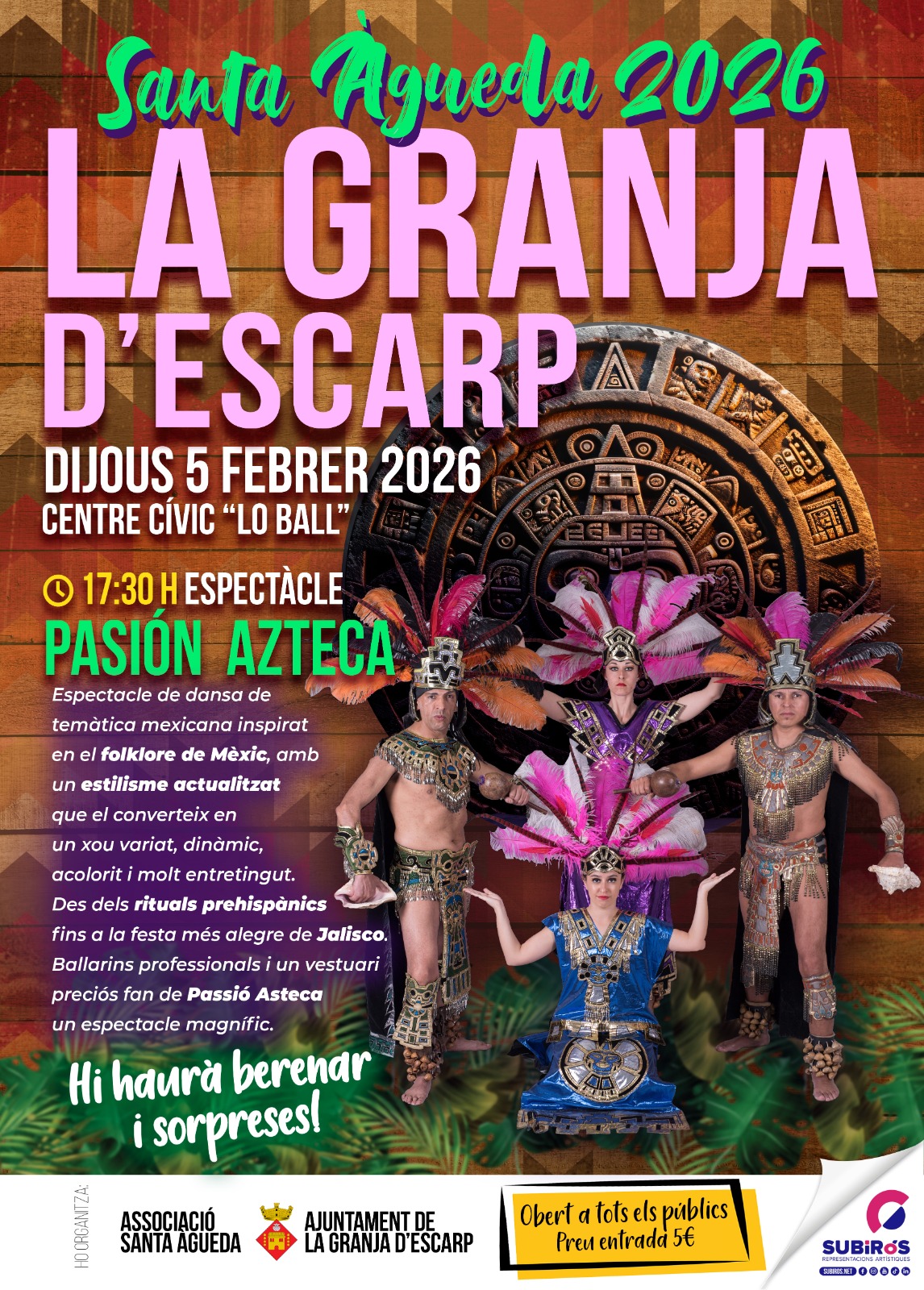 SANTA ÀGUEDA 2026 – LA GRANJA D’ESCARP