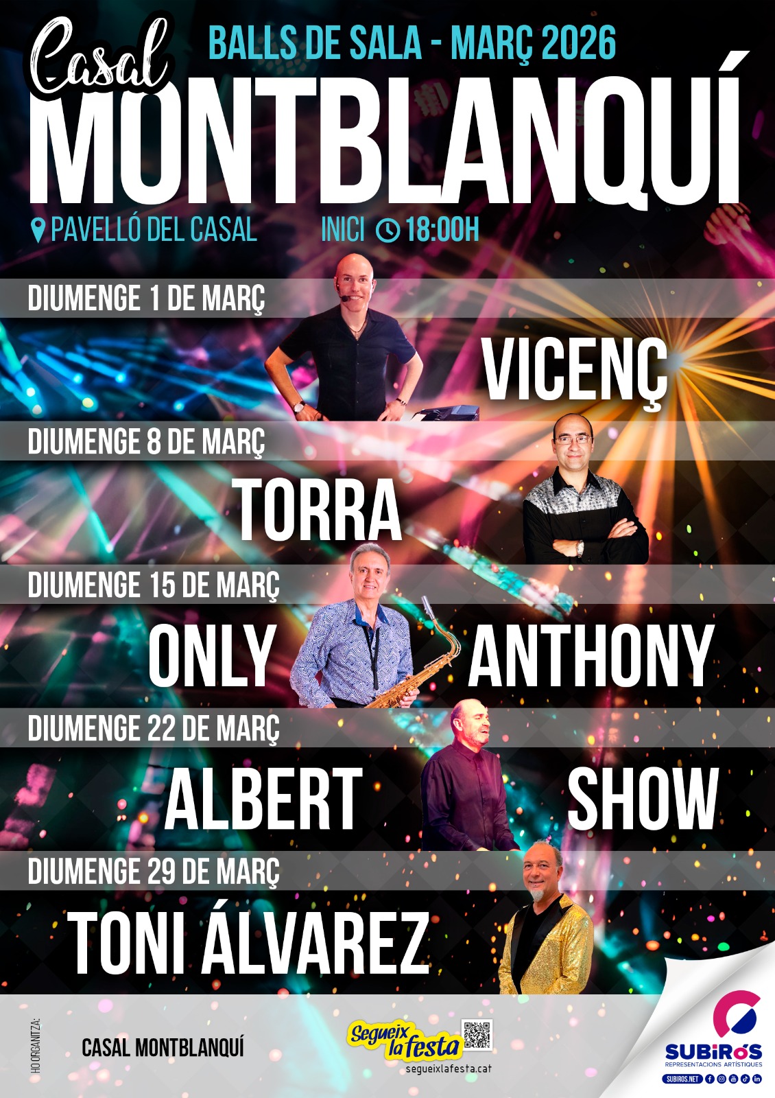 CASAL MONTBLANQUÍ-BALLS DE SALA MARÇ 2026