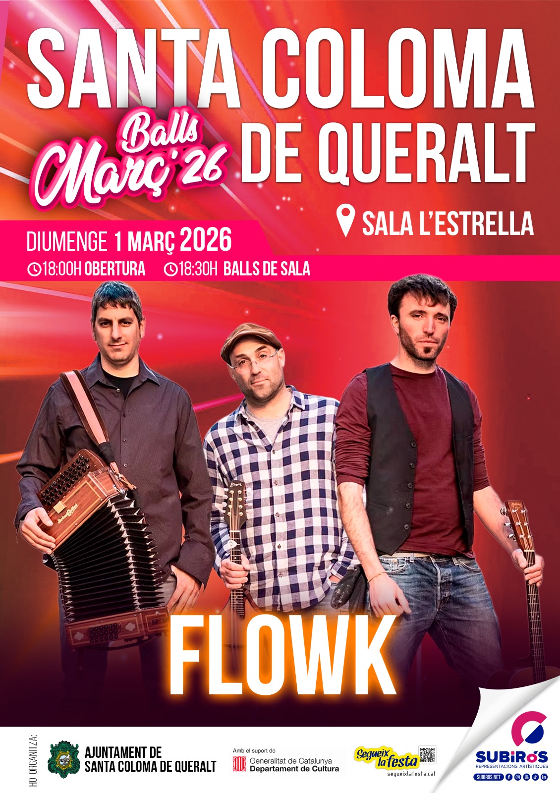 SANTA COLOMA DE QUERALT-BALLS DE SALA-1 DE MARÇ 2026