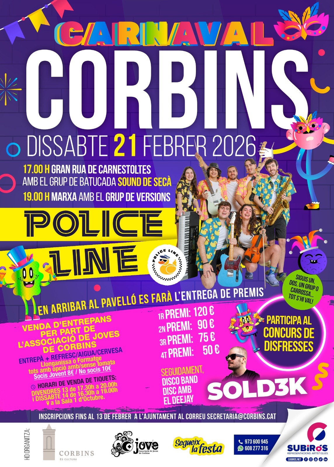 CARNAVAL CORBINS 2026