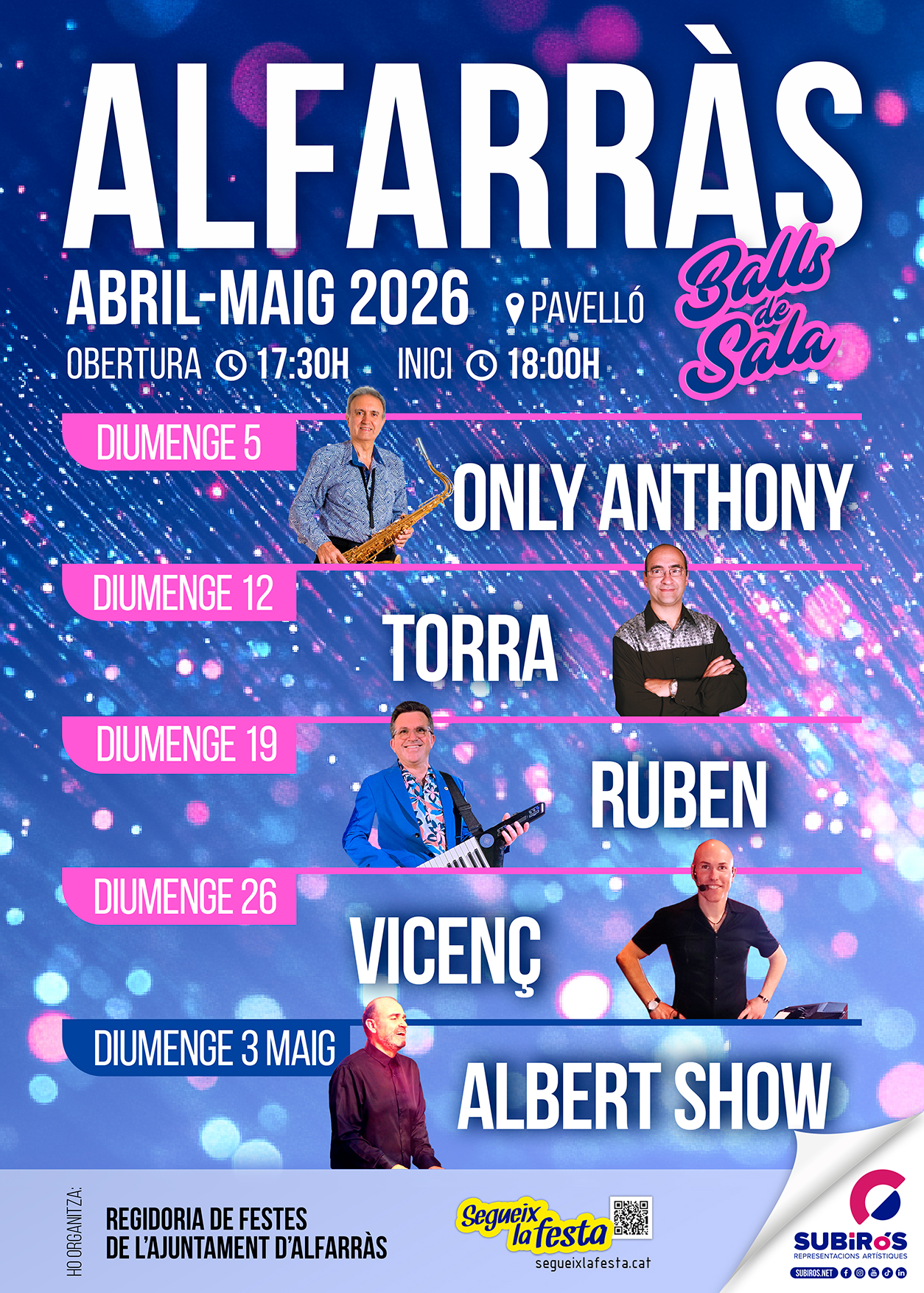 ALFARRÀS-BALLS DE SALA ABRIL-MAIG 2026