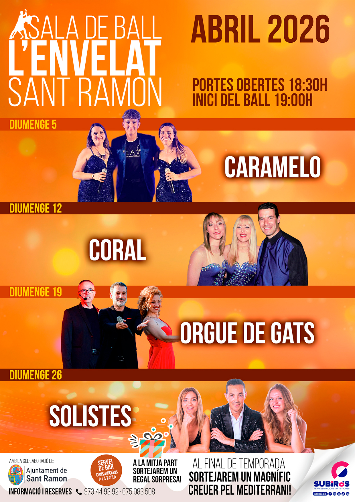 ENVELAT DE SANT RAMON-BALLS DE SALA ABRIL 2026