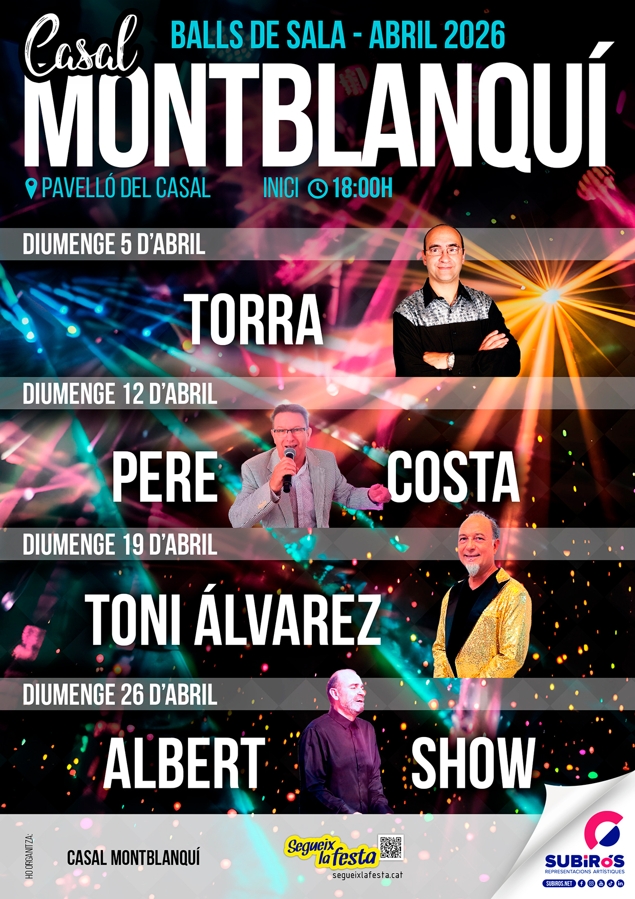 CASAL MONTBLANQUÍ-BALLS DE SALA ABRIL 2026