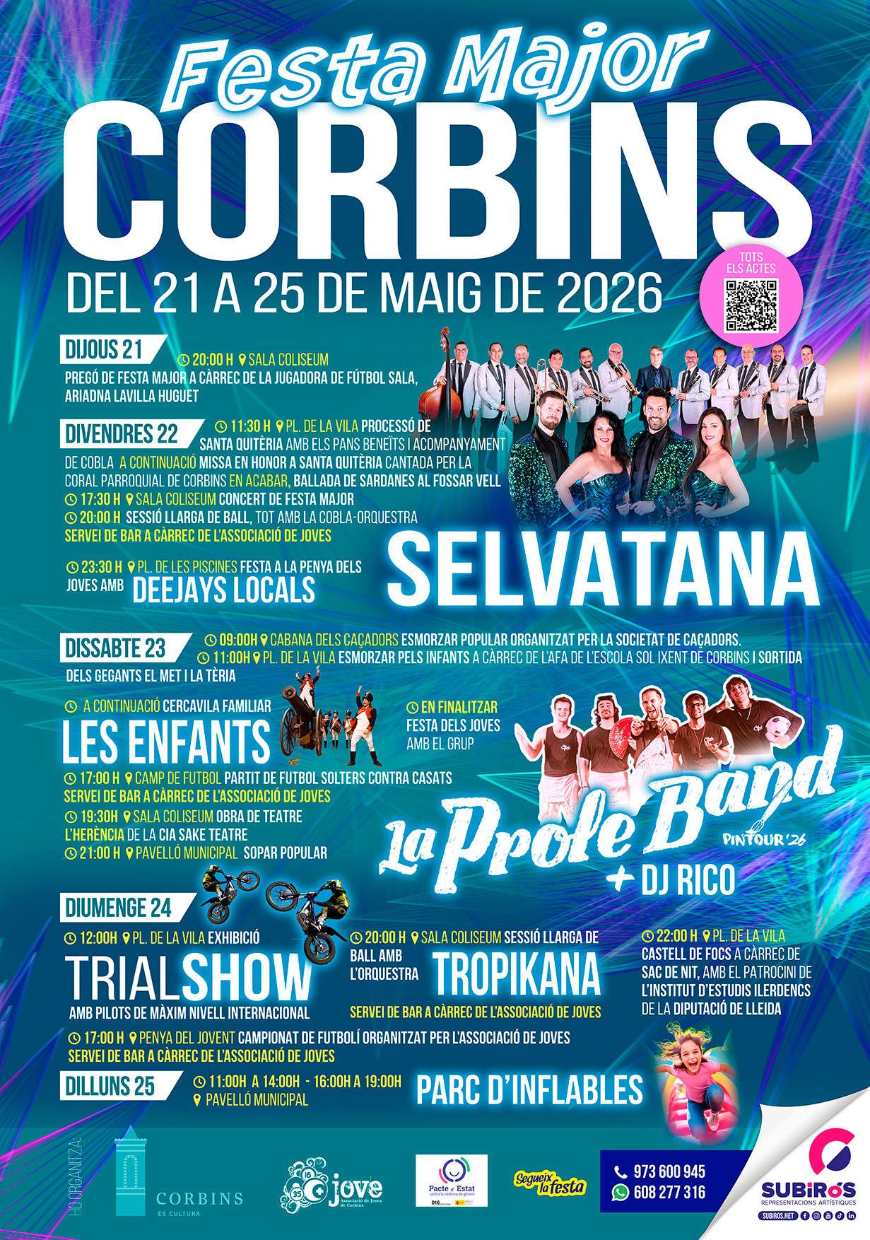 CORBINS – FESTA MAJOR 2026
