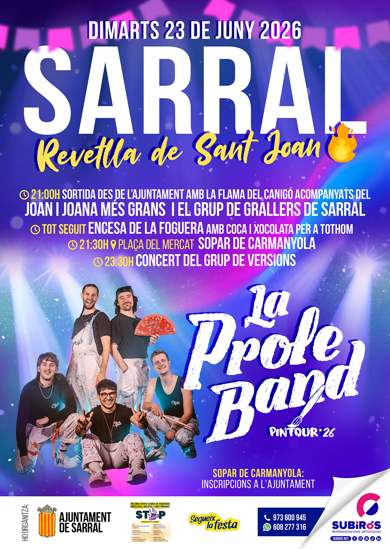SARRAL-REVETLLA DE SANT JOAN 2026