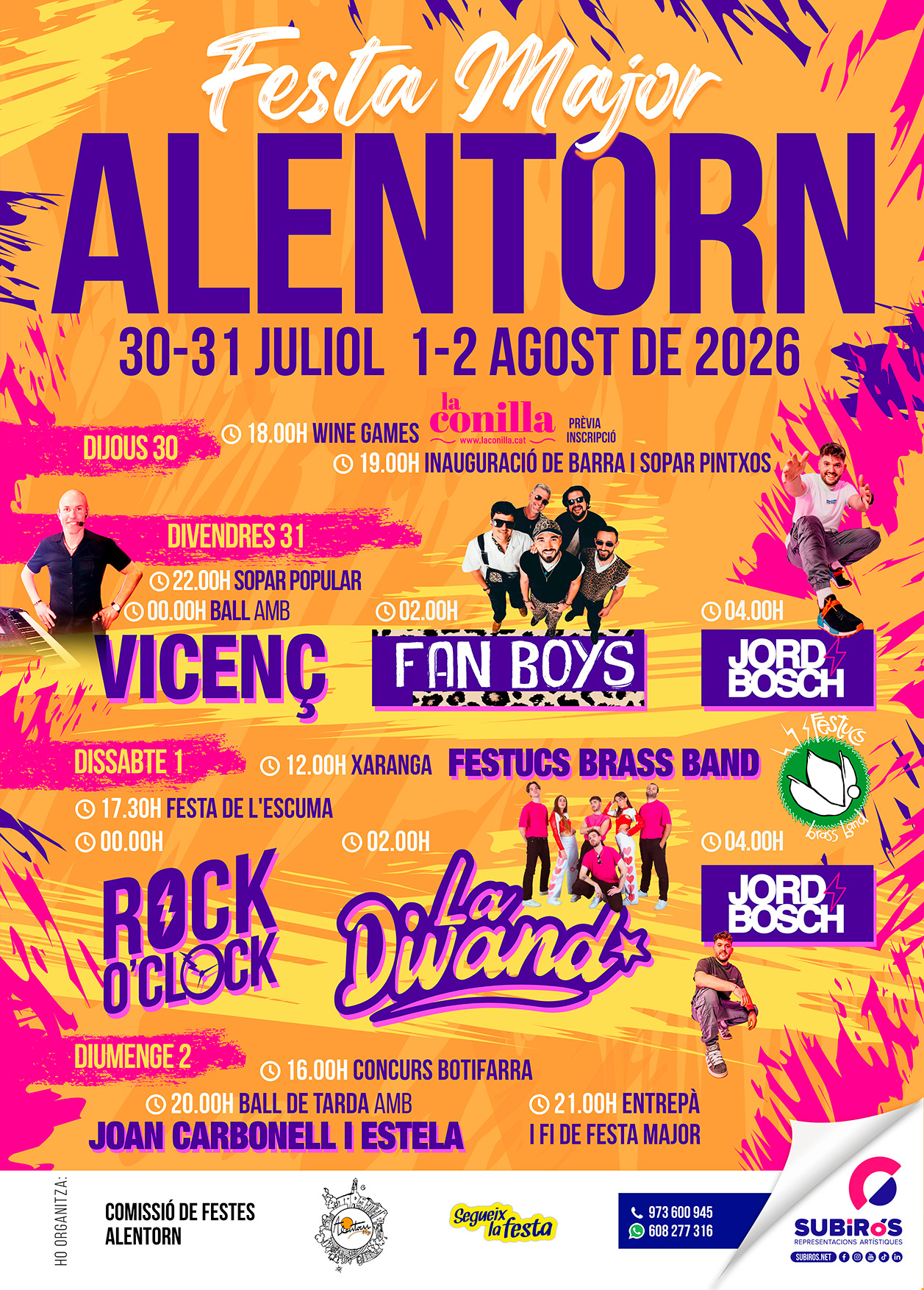 ALENTORN-FESTA MAJOR 2026