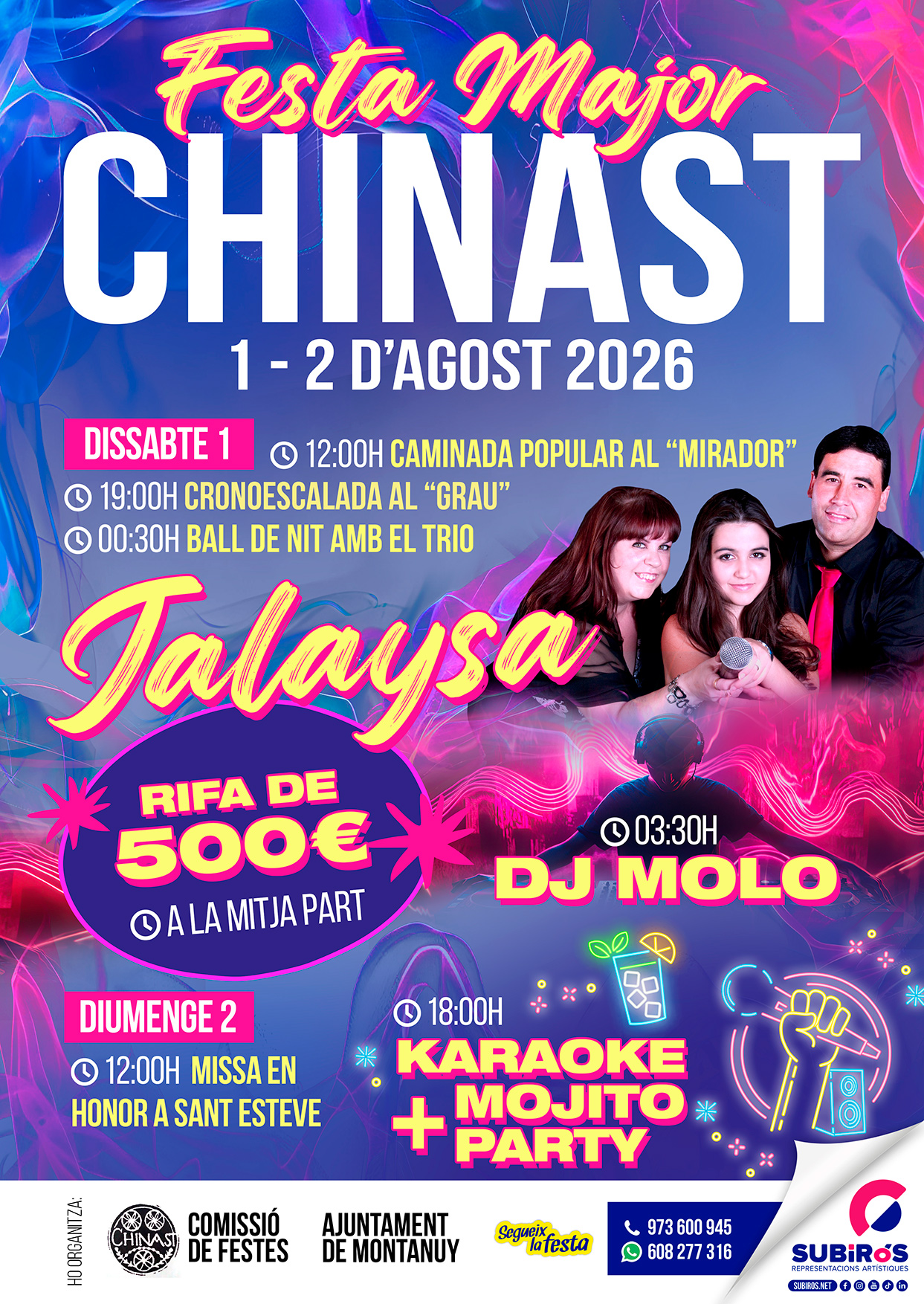 CHINAST-FESTA MAJOR AGOST 2026