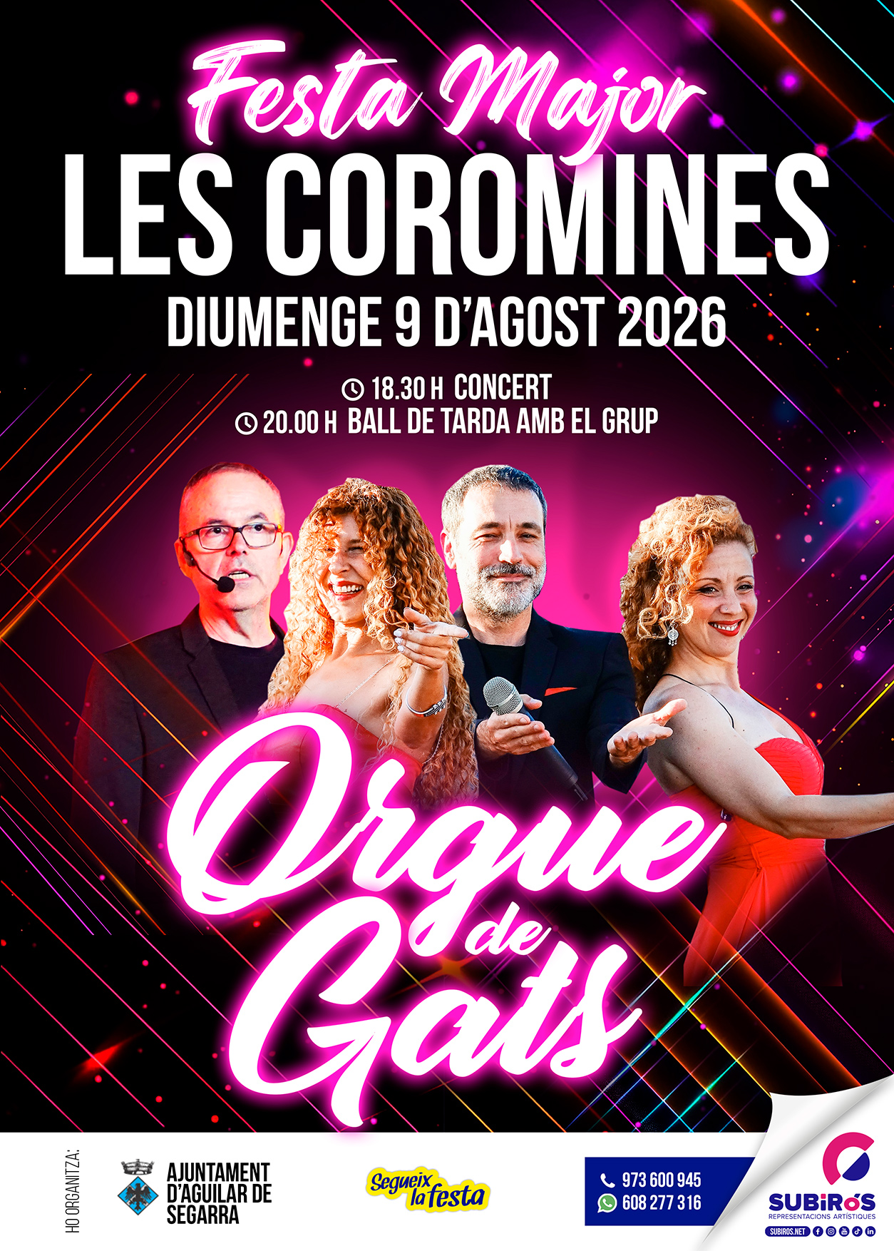 LES COROMINES-FESTA MAJOR AGOST 2026