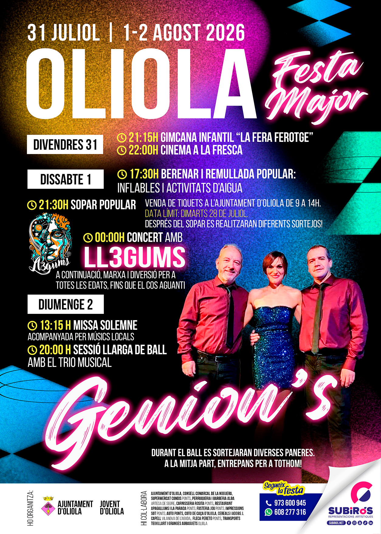 OLIOLA-FESTA MAJOR 2026