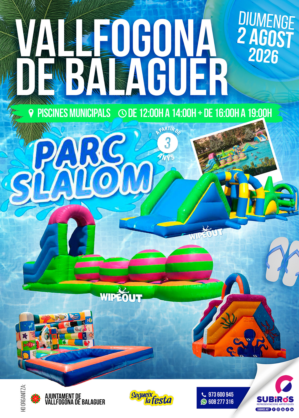 VALLFOGONA DE BALAGUER-PARC AQUÀTIC AGOST 2026