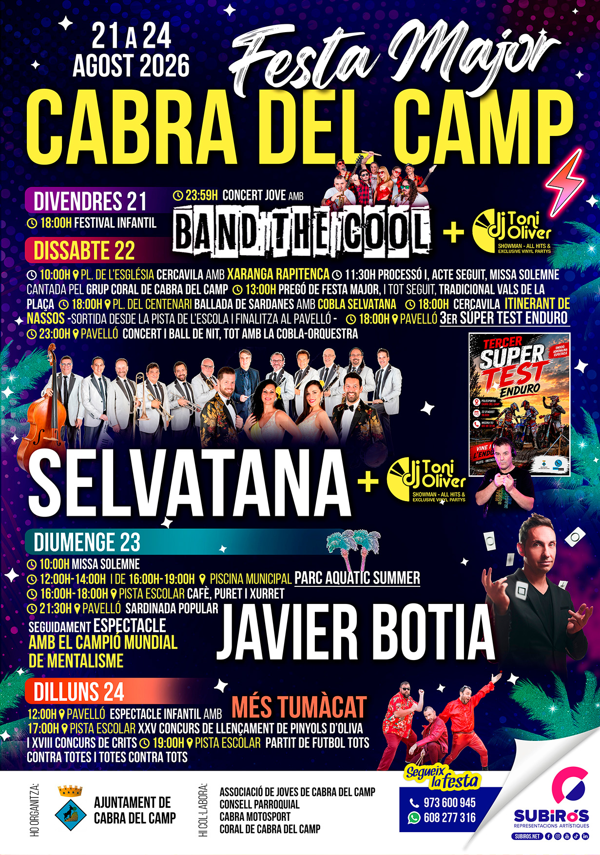 CABRA DEL CAMP-FESTA MAJOR 2026