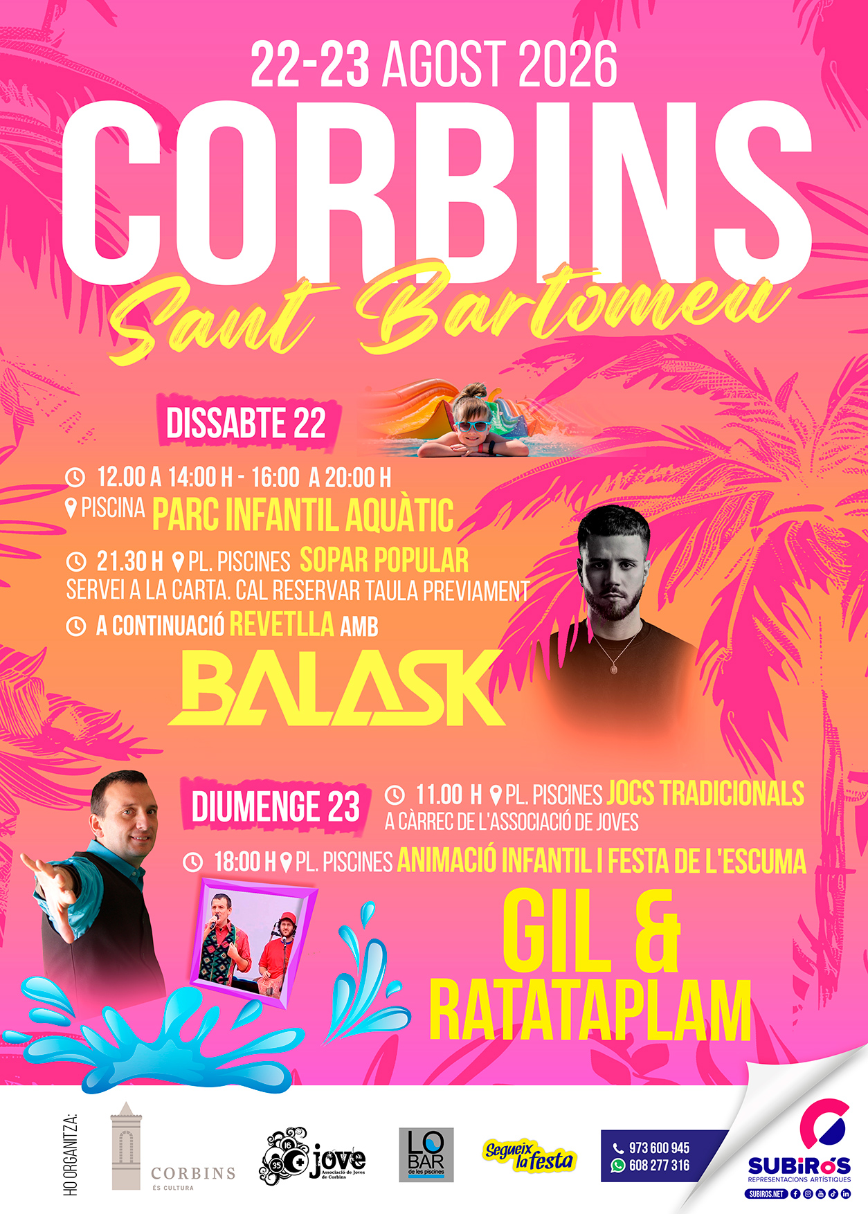 CORBINS-FESTA MAJOR 2026
