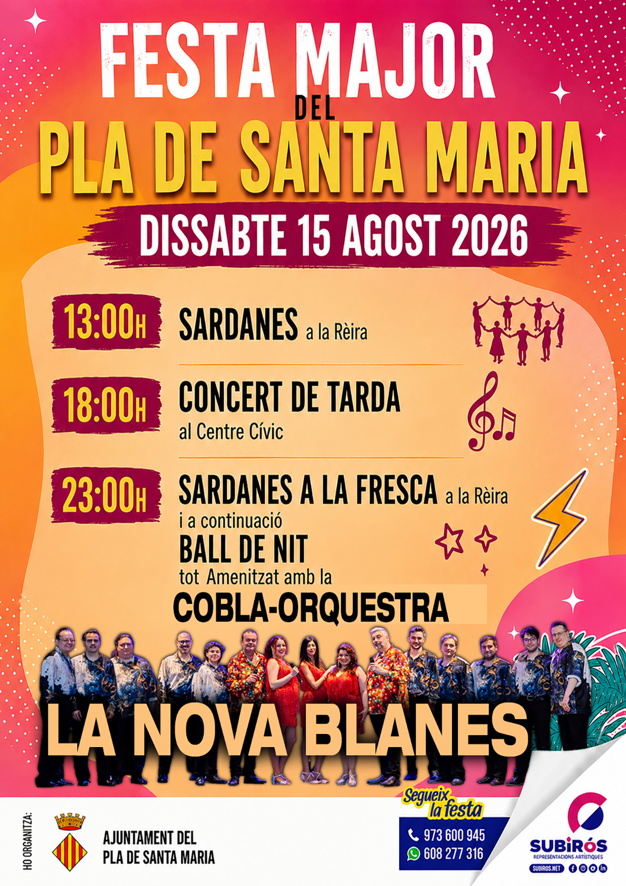 EL PLA DE SANTA MARIA-FESTA MAJOR 2026