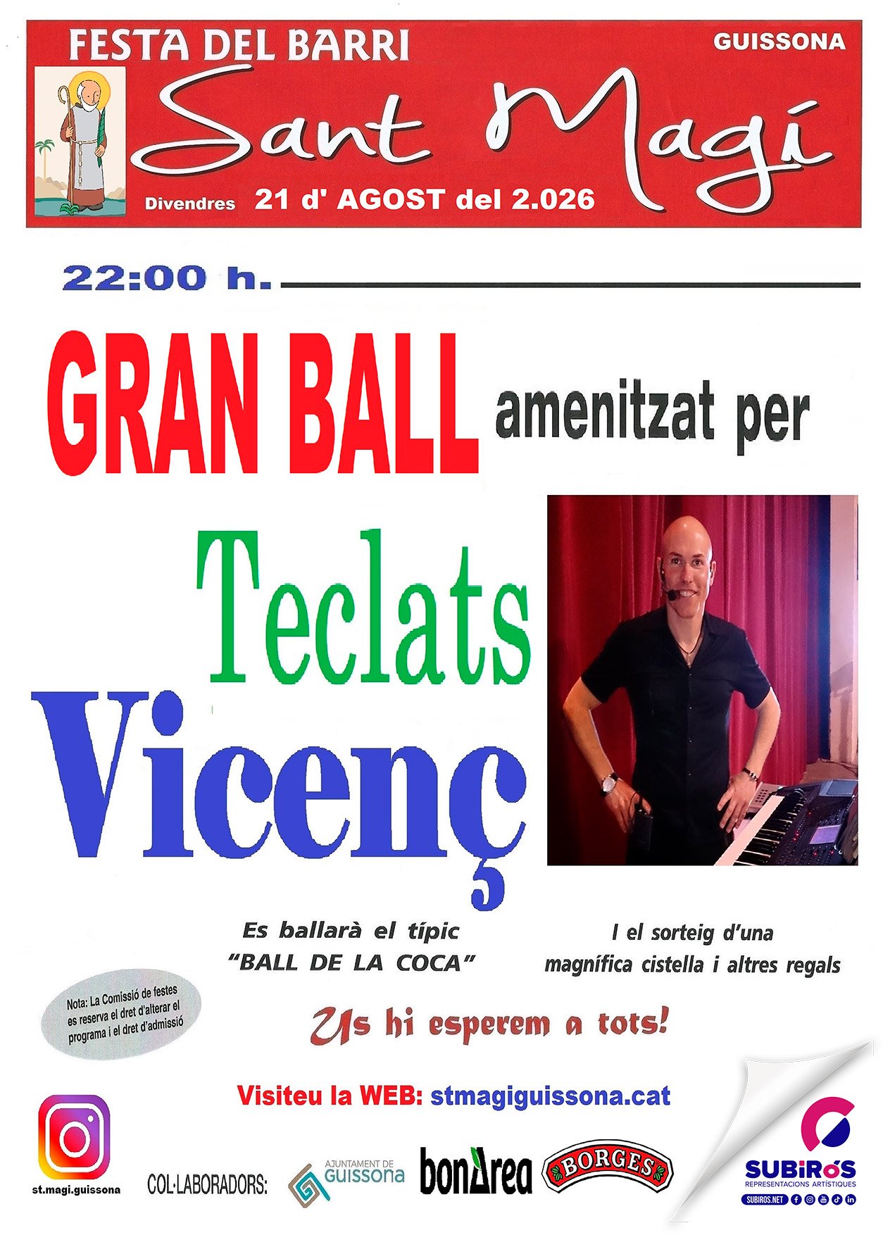 GUISSONA-FESTA DEL BARRI DE SANT MAGI 2026