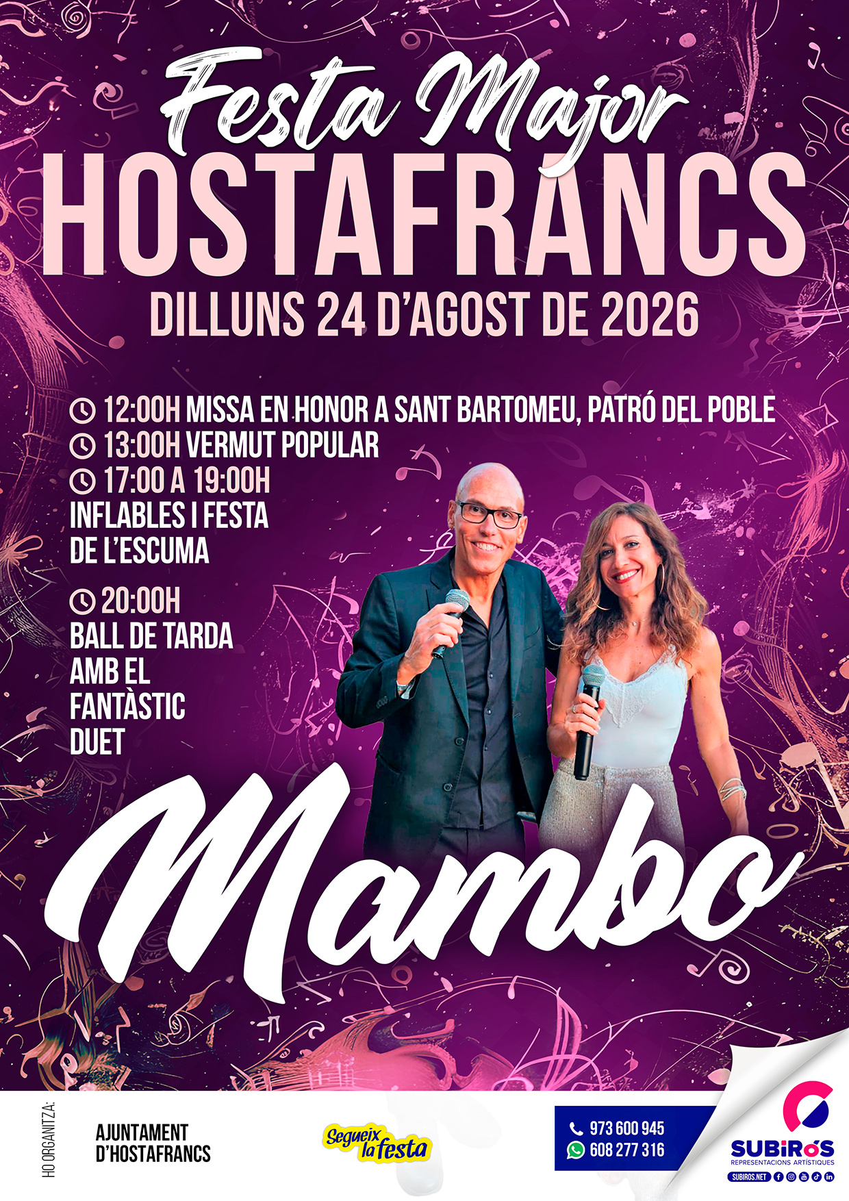 HOSTAFRANCS-FESTA MAJOR 2026
