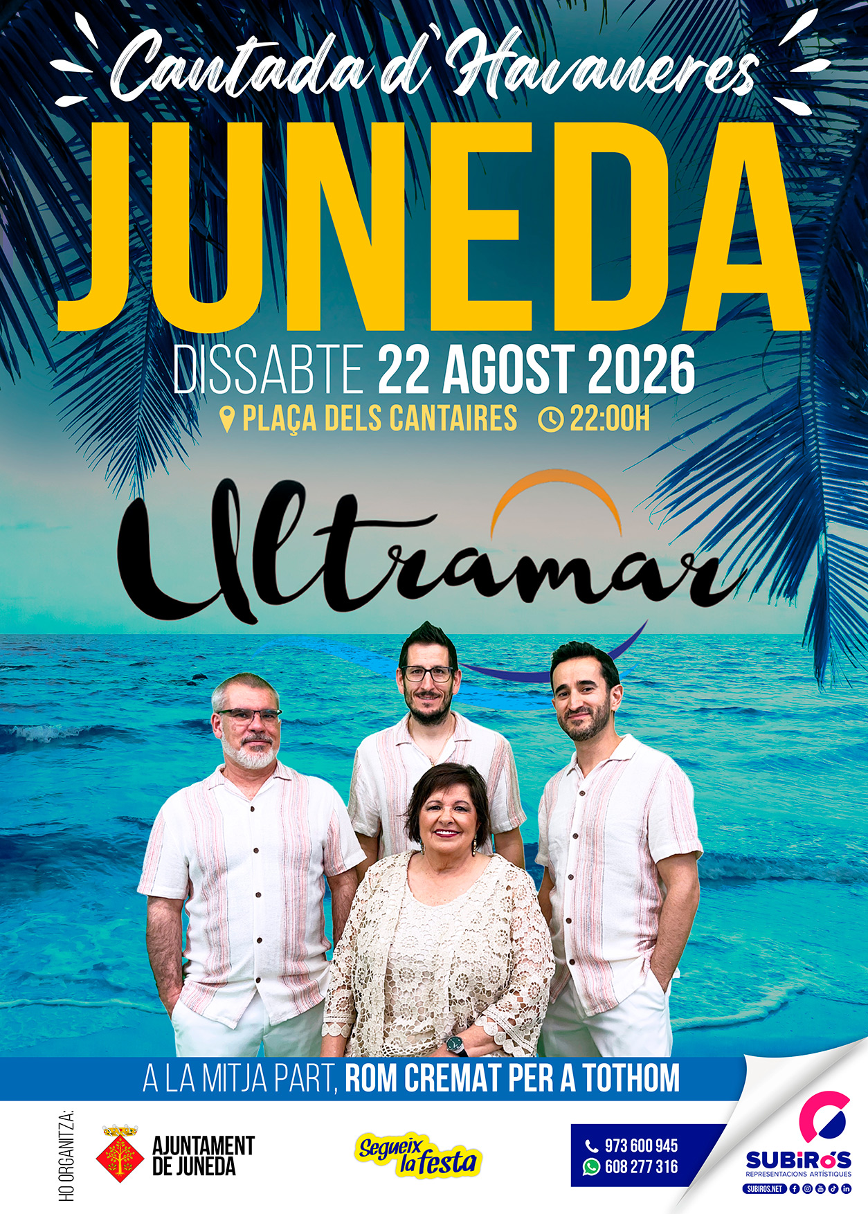 JUNEDA-HAVANERES 22 AGOST 2026