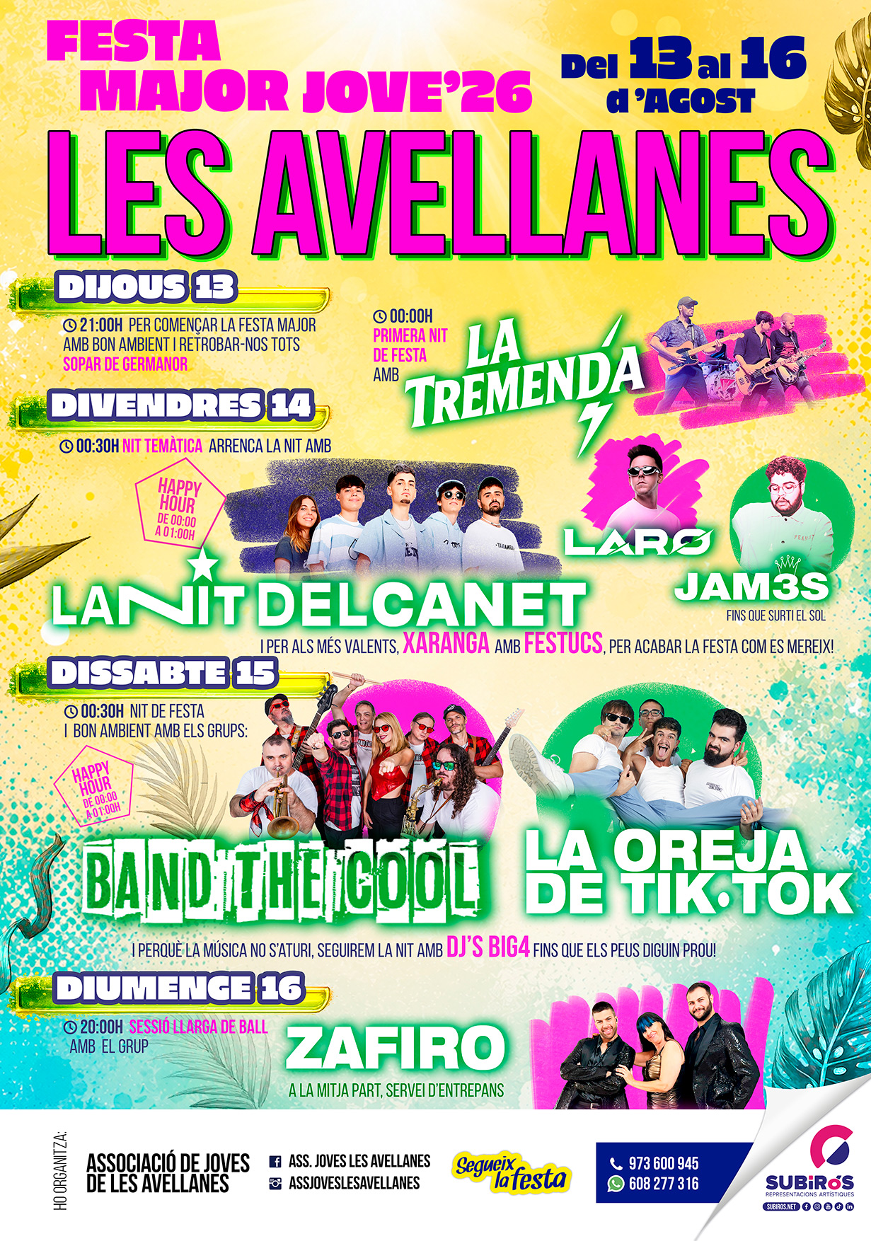 LES AVELLANES-FESTA MAJOR 2026