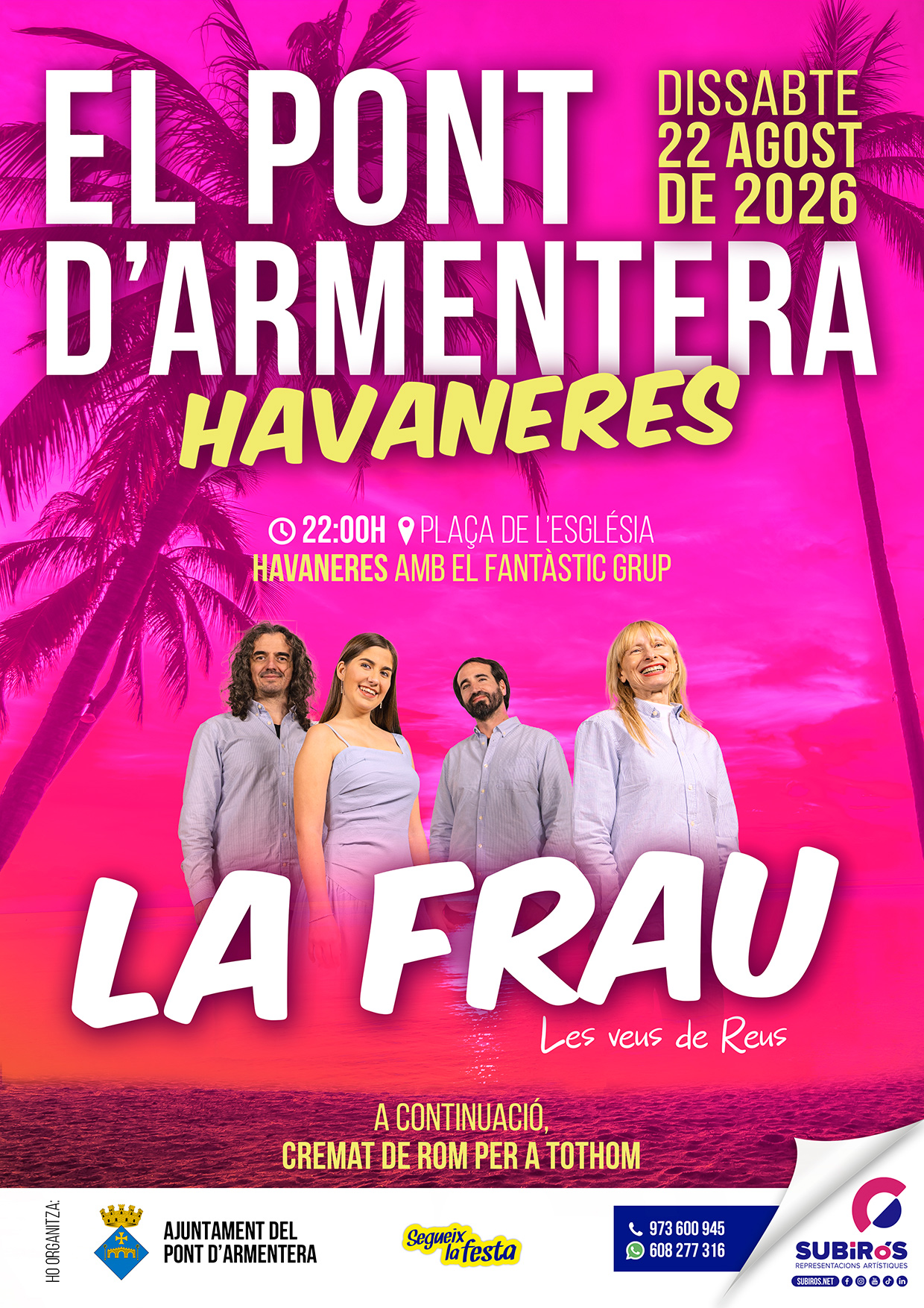 EL PONT D’ARMENTERA-HAVANERES 22 AGOST 2026