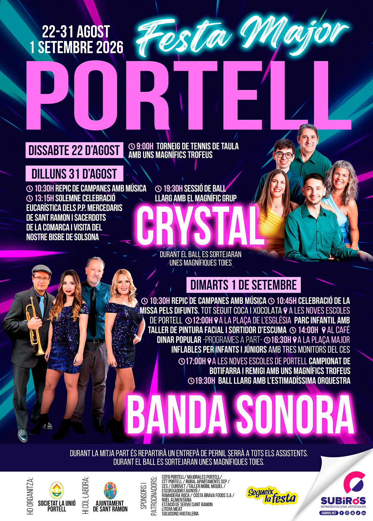 PORTELL-FESTA MAJOR 2026