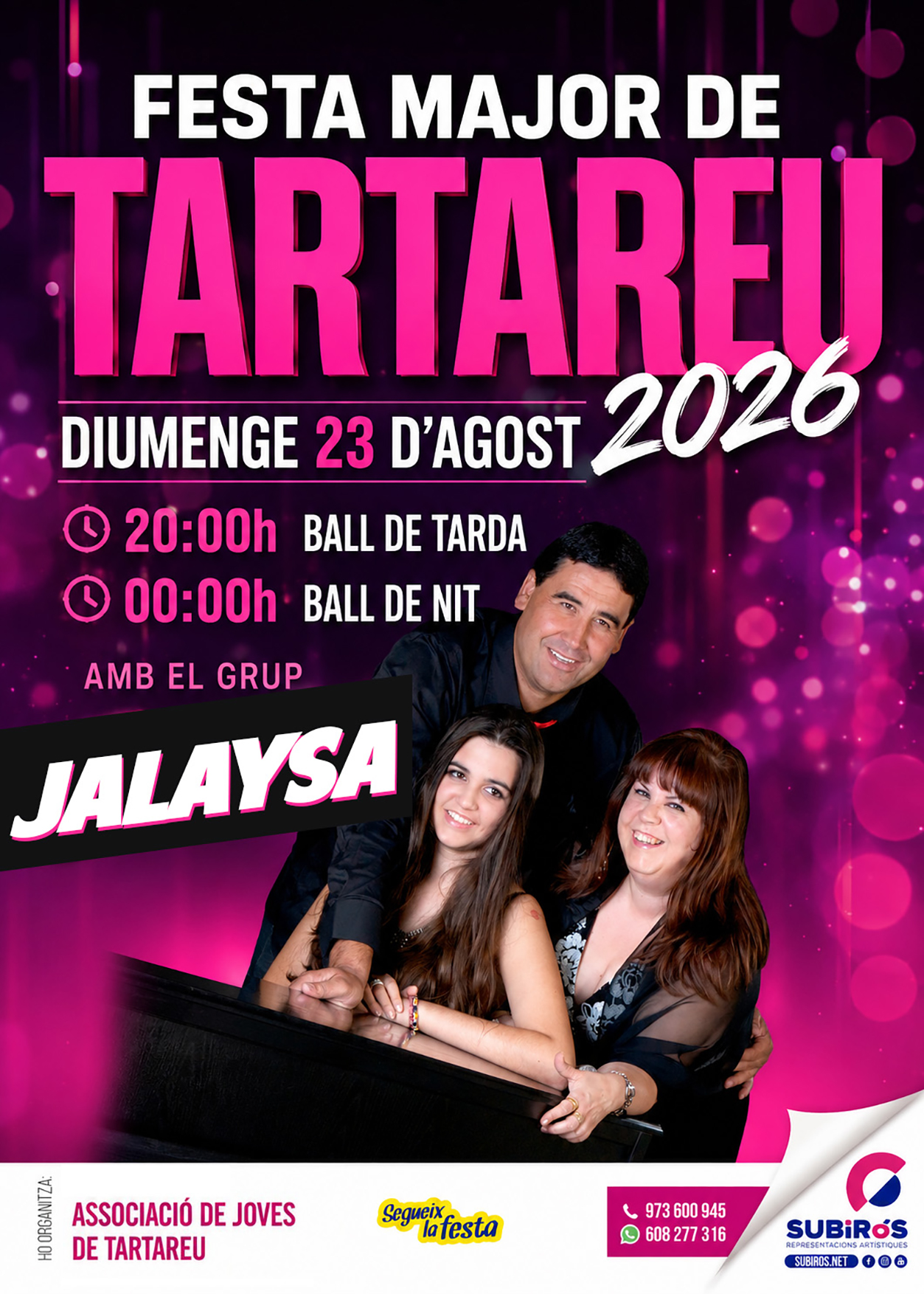 TARTAREU-FESTA MAJOR 2026
