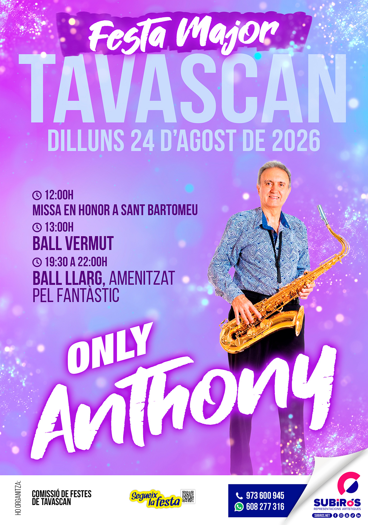 TAVASCAN-FESTA MAJOR 2026