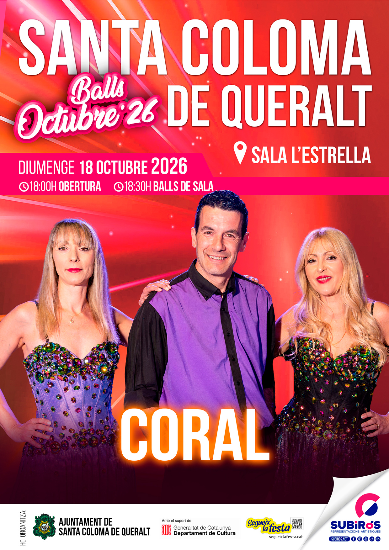 SANTA COLOMA DE QUERALT-BALLS DE SALA OCTUBRE 2026
