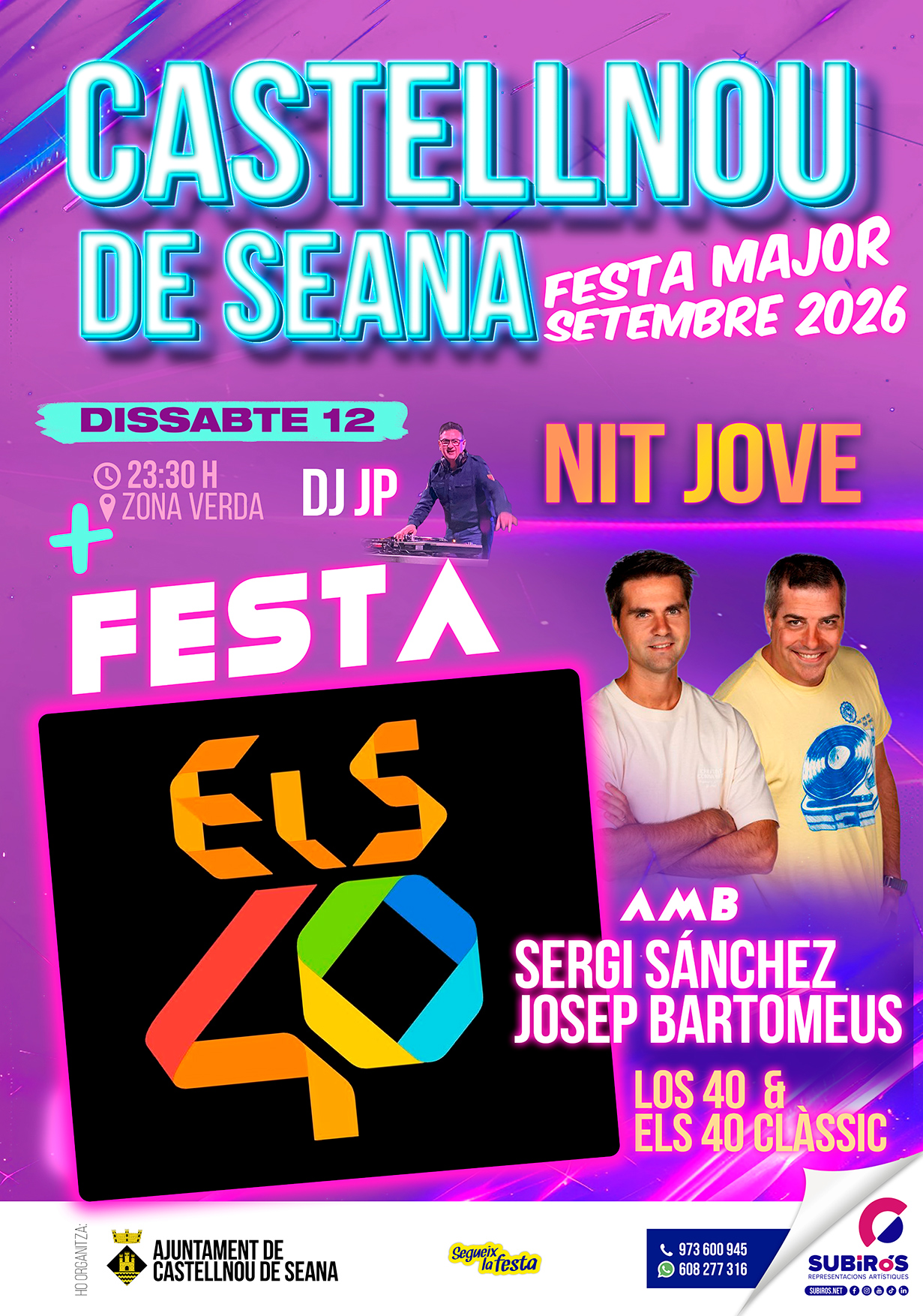 CASTELLNOU DE SEANA-FESTA JOVE FM SETEMBRE 2026