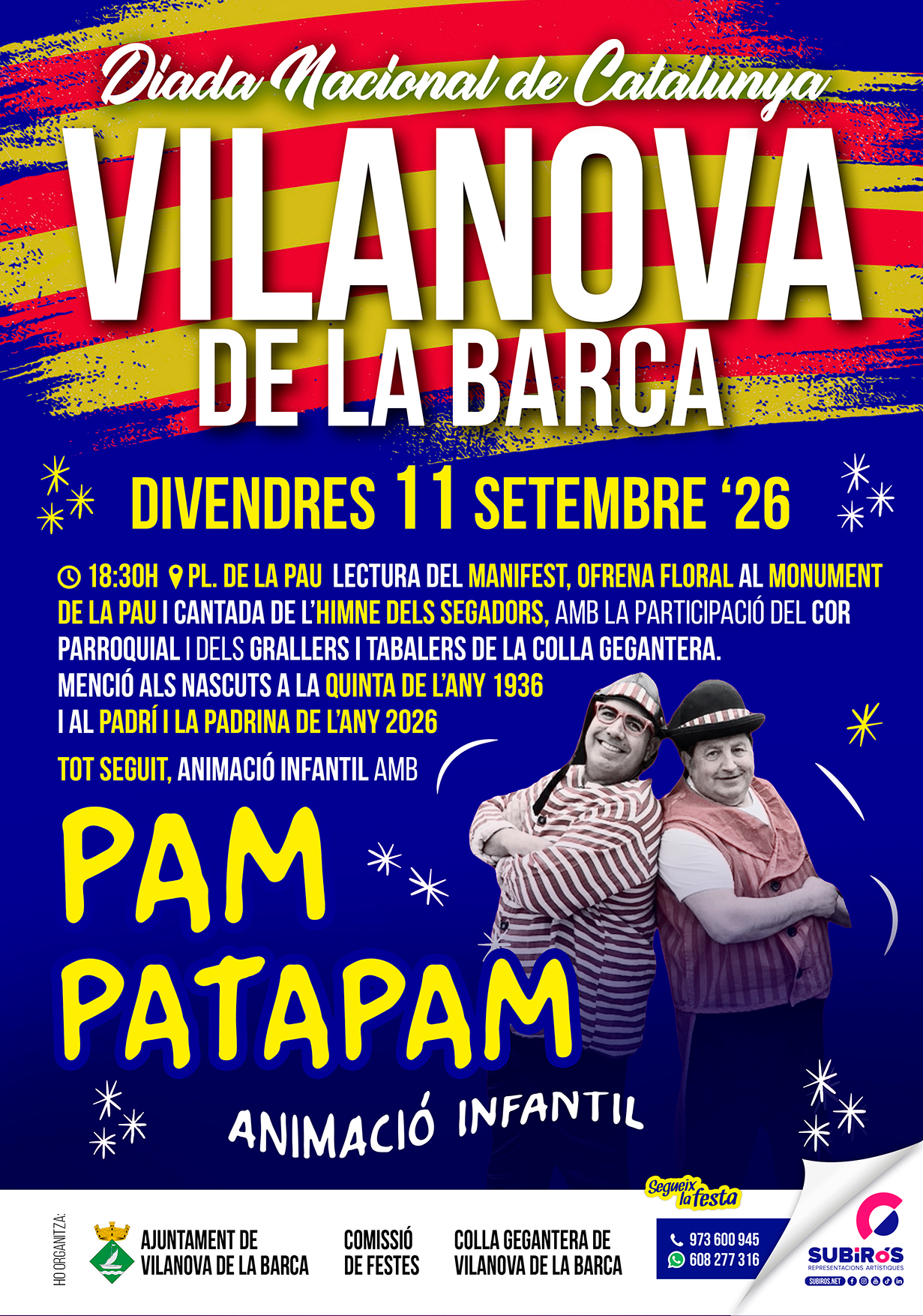 VILANOVA DE LA BARCA-DIADA NACIONAL DE CATALUNYA 2026