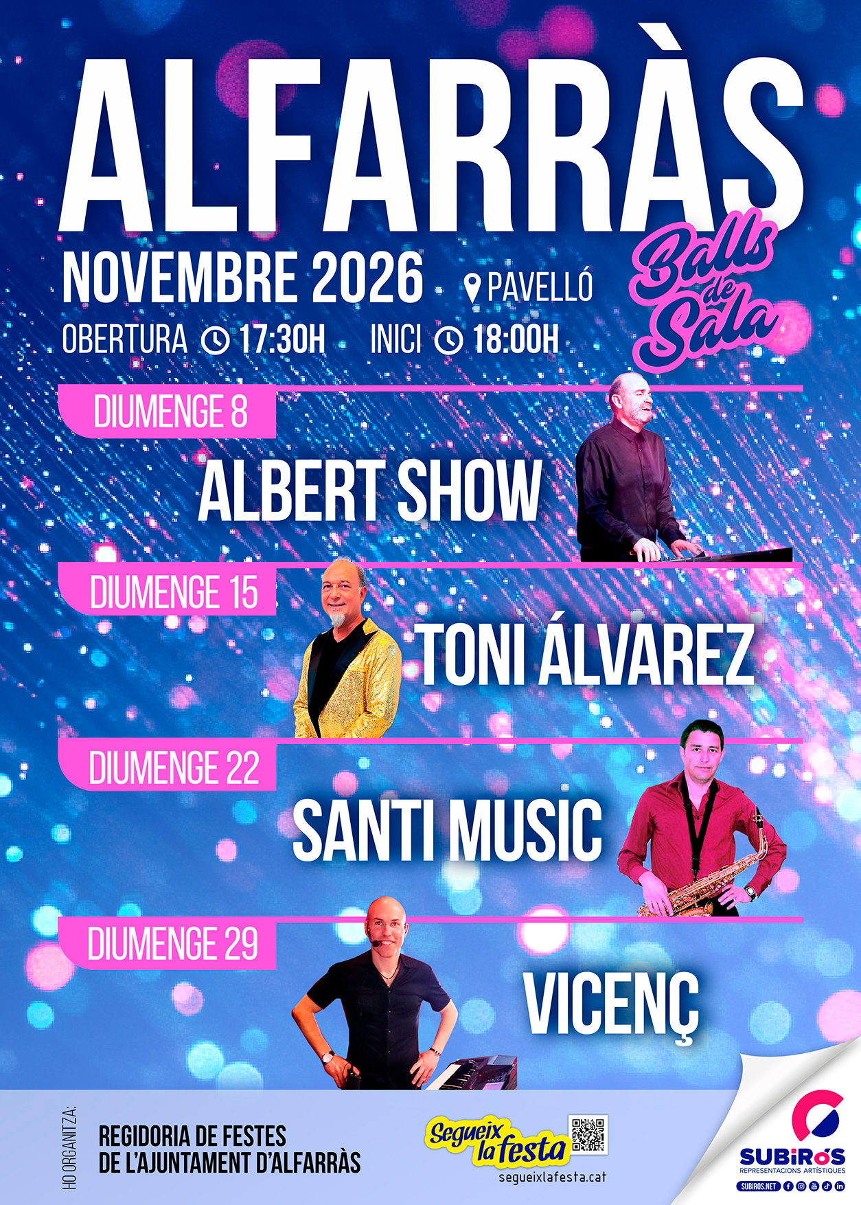 ALFARRÀS-BALLS DE SALA NOVEMBRE 2026