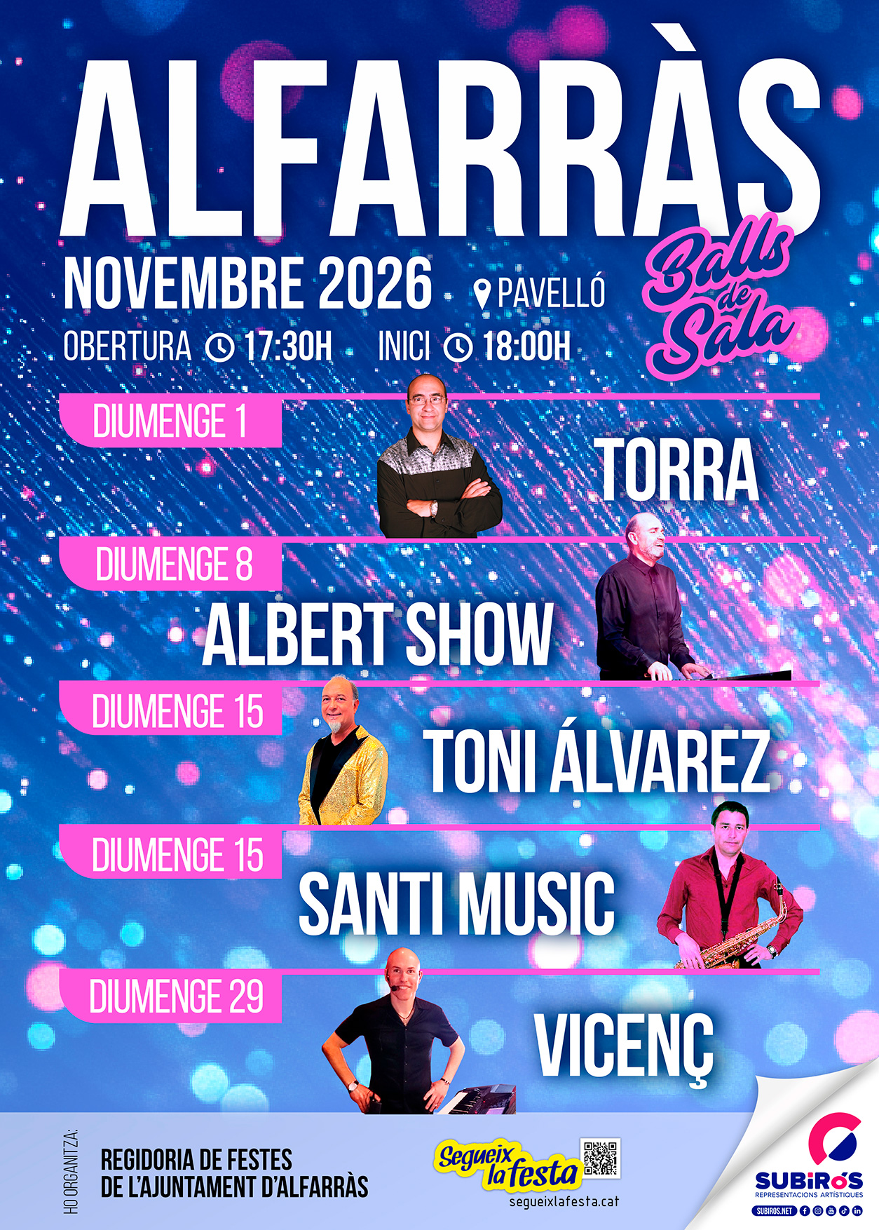 ALFARRÀS-BALLS DE SALA NOVEMBRE 2026