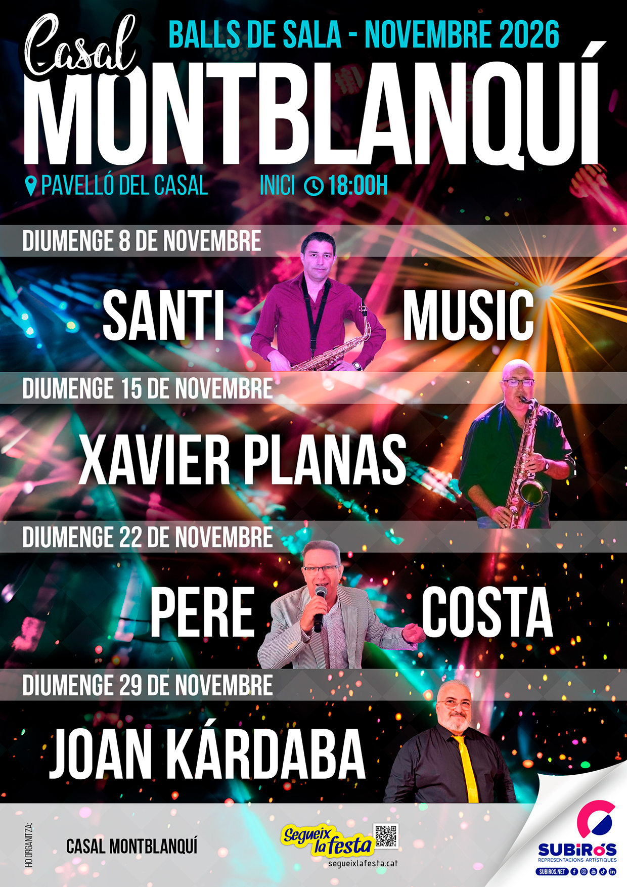 CASAL MONTBLANQUÍ-BALLS DE SALA NOVEMBRE 2026