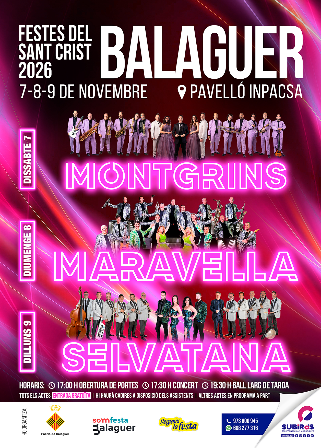 BALAGUER-FESTES DEL SANT CRIST 2026